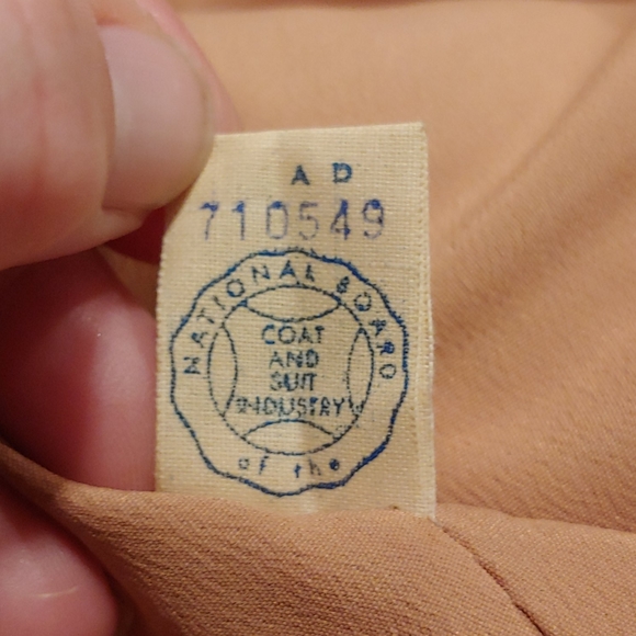 🎉HOST PICK!🎉Vintage Wool Jacket with Mink Collar - Picture 5 of 7